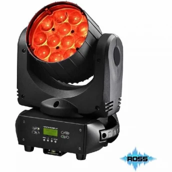 Вращающиеся головы LED типа WASH ROSS BUZZI LED ZOOM RGBW 12X15W 35118